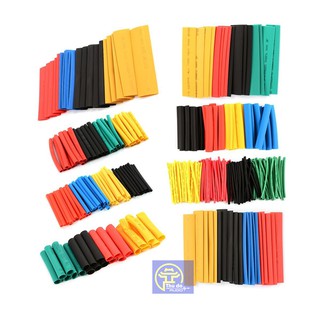Set 164 ống bọc co nhiệt dành cho mối đấu nối dây điện bằng Polyolefin chống cháy