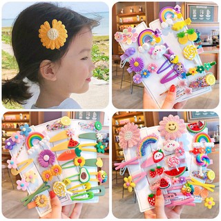 Sét Kẹp Tóc Cho Bé 20-24 họa tiết cho bé