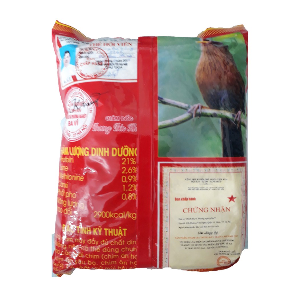 Cám Trứng Ba Vì  500g - Thức Ăn Chim
