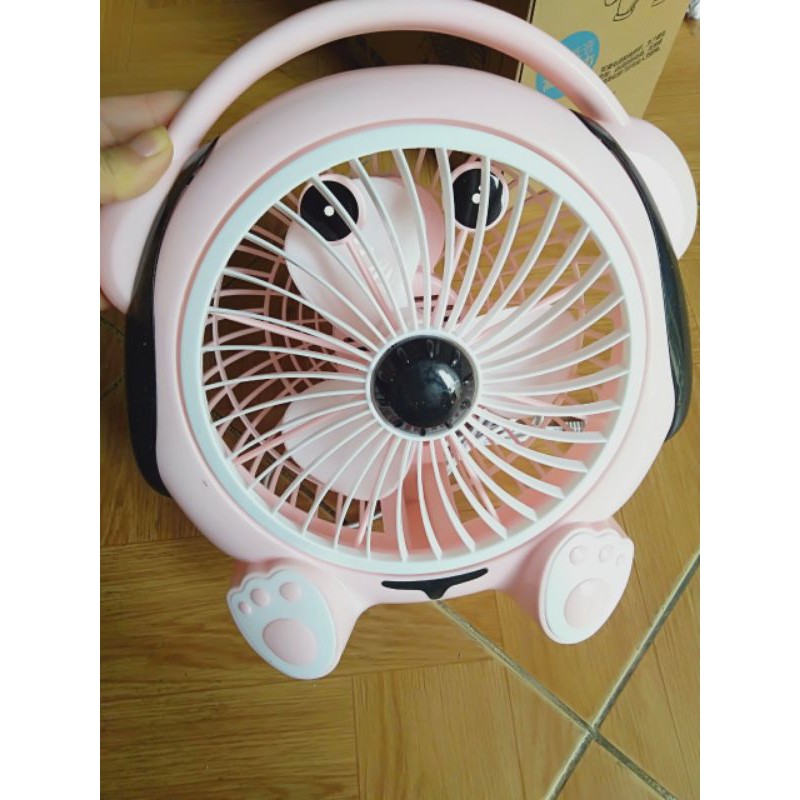 Quạt điện để bàn [ FREE SHIP ]  hình thú Doremon dễ thương cực mát | BigBuy360 - bigbuy360.vn