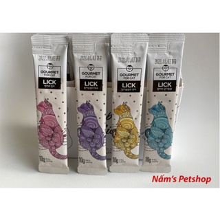 Sốt thưởng cho mèo mix 4 vị - GOURMET