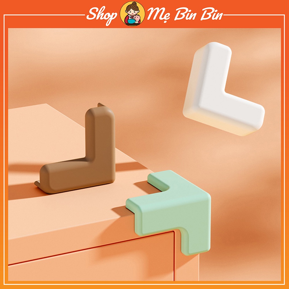 Miếng bọc góc bàn silicon an toàn cho bé (bọc góc vuông)