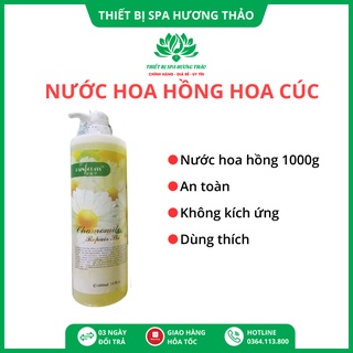 Nước hoa hồng, nước toner hoa cúc, chai 1000ml
