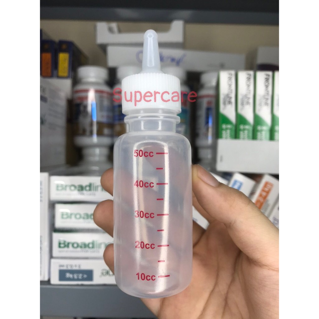 Bình Sữa 50ml Cho Chó Mèo Sơ Sinh