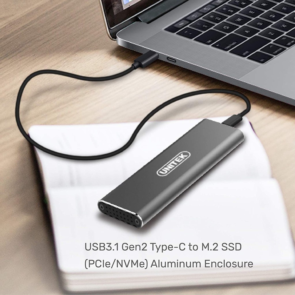 Box ổ cứng USB3.1 Gen2 Type-C M.2 (PCIe / NVMe)