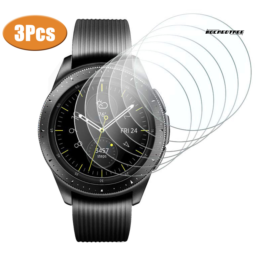 3 Phim Dán Bảo Vệ Màn Hình Cho Samsung Galaxy Watch 42 / 46mm Gear Sport S2 S3