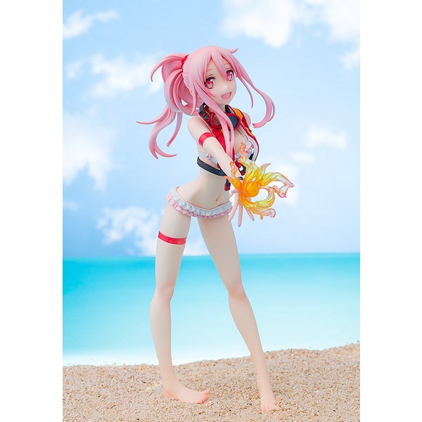 Mô Hình Chính Hãng Anime Fire Girl, Hinooka Homura, 1/7 Scale, Swimsuit Style, Aquamarine, Nhật Bản