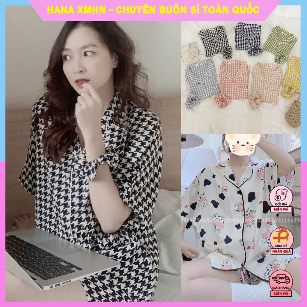 [BỘ PIJAMA] BỘ MẶC NHÀ , BỘ ĐỒ LỤA HÀNG XỊN MẶC ĐI CHƠI HAY Ở NHÀ ĐỀU ĐẸP