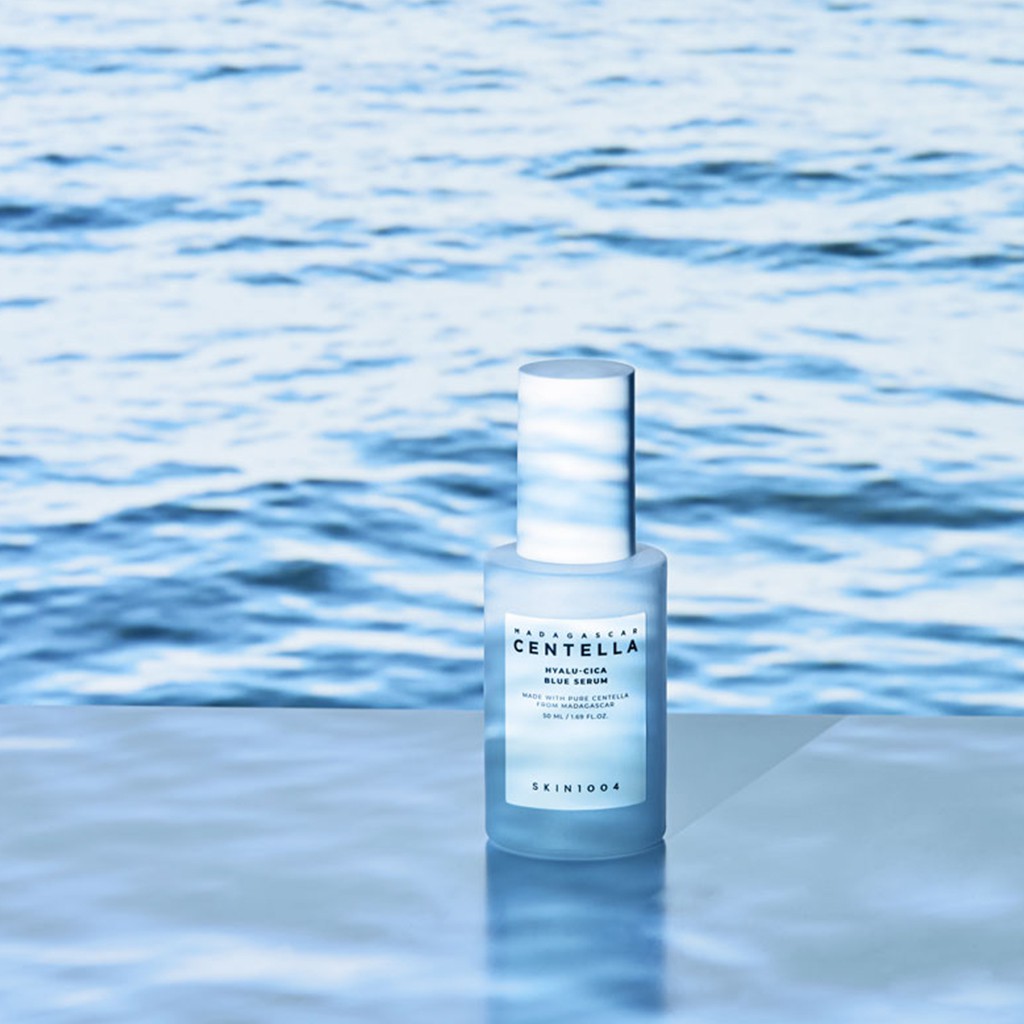 Serum Cấp Ẩm, Làm Dịu &amp; Sáng Da Skin1004 Madagascar Centella Hyalu-Cica Blue 50ml