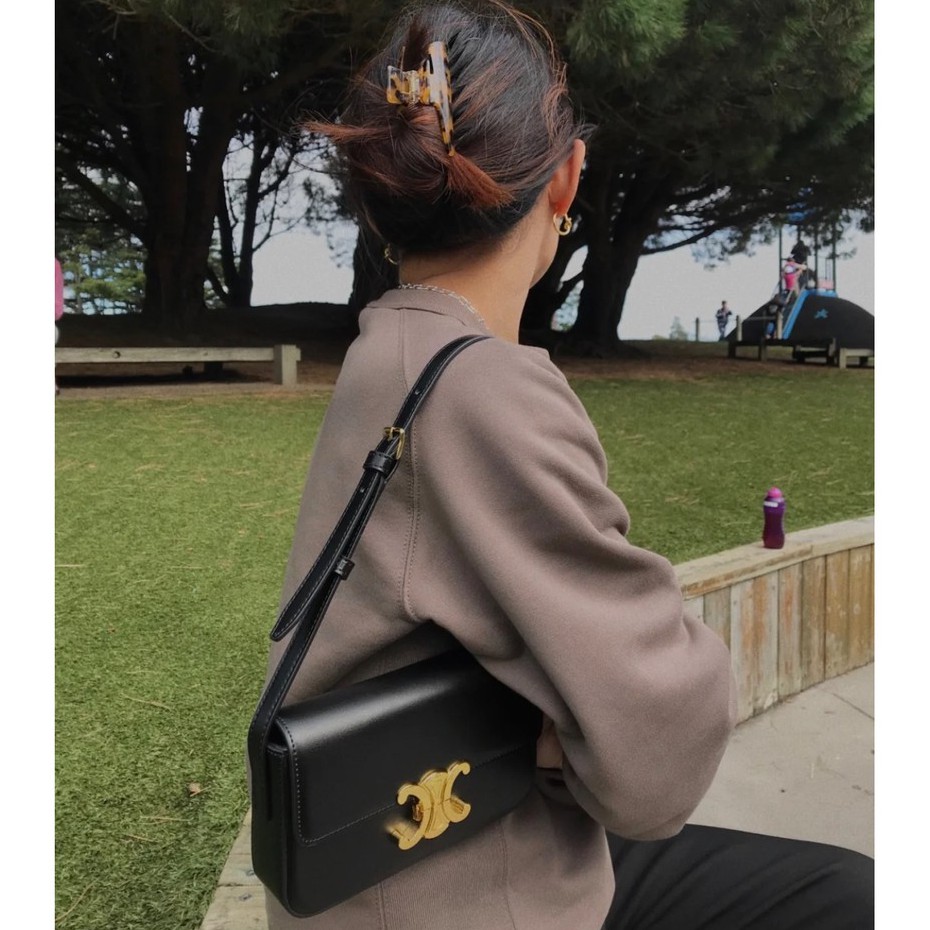 Túi Đeo Vai CELI 2021 20 X 10 X 4 CM Vải CANVAS TRIOMPHE