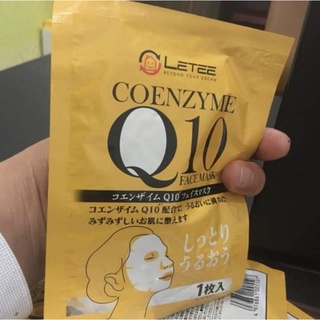 Đắp mặt nạ dưỡng da Coenzyme Q10