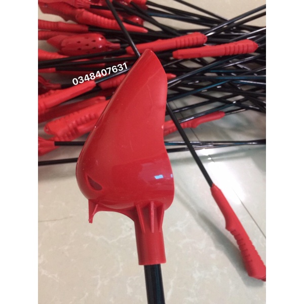 muỗng vẩy mồi ,trục câu cá