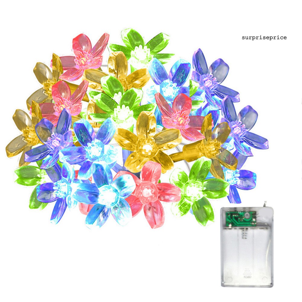 Dây Đèn Led 3m / 5m Hình Hoa Anh Đào Trang Trí Giáng Sinh