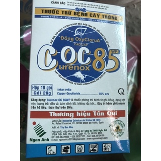 Thuốc trừ bệnh Cọc 85wP- thuốc trừ bệnh từ gốc đồng oxyclorua