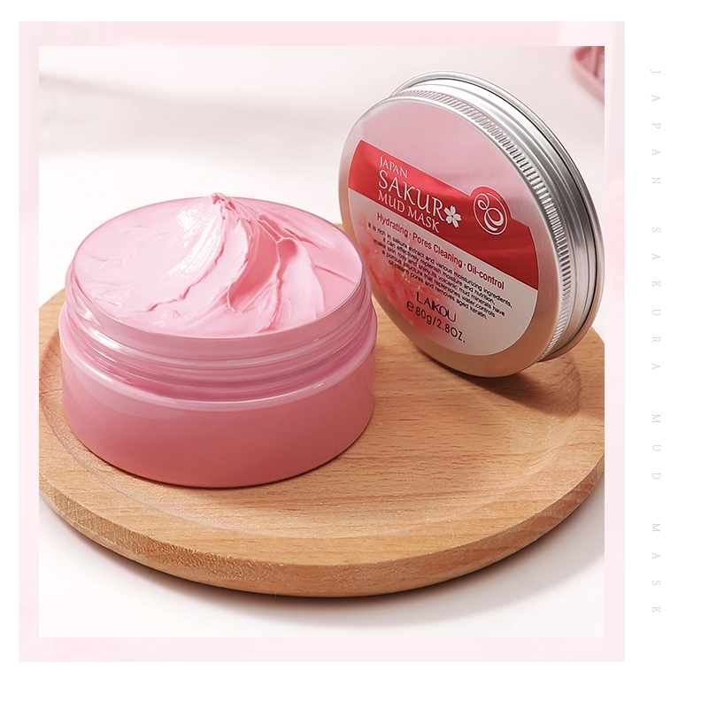 Bộ mỹ phẩm LAIKOU gồm sữa rửa mặt hoa anh đào 50g + Serum dưỡng da mặt 17g + Kem dưỡng mắt 15g + Mặt nạ bùn 80g