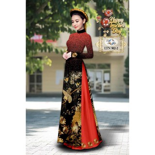 VẢI ÁO DÀI IN 3D