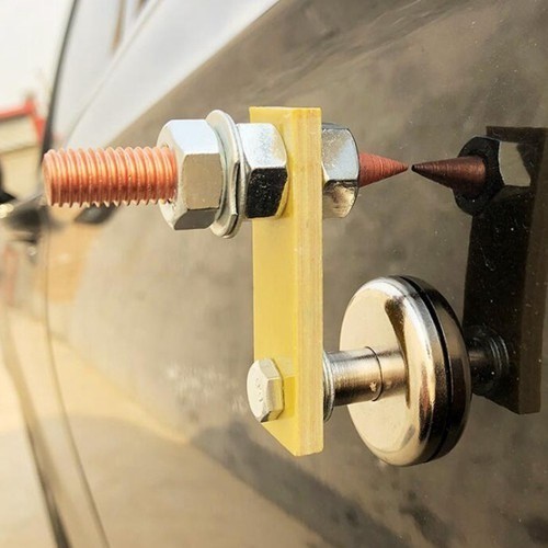 Kẹp Mass Dạng 1 Chân Nam Châm Cho Máy Hàn Không Lo Vị Trí Kẹp