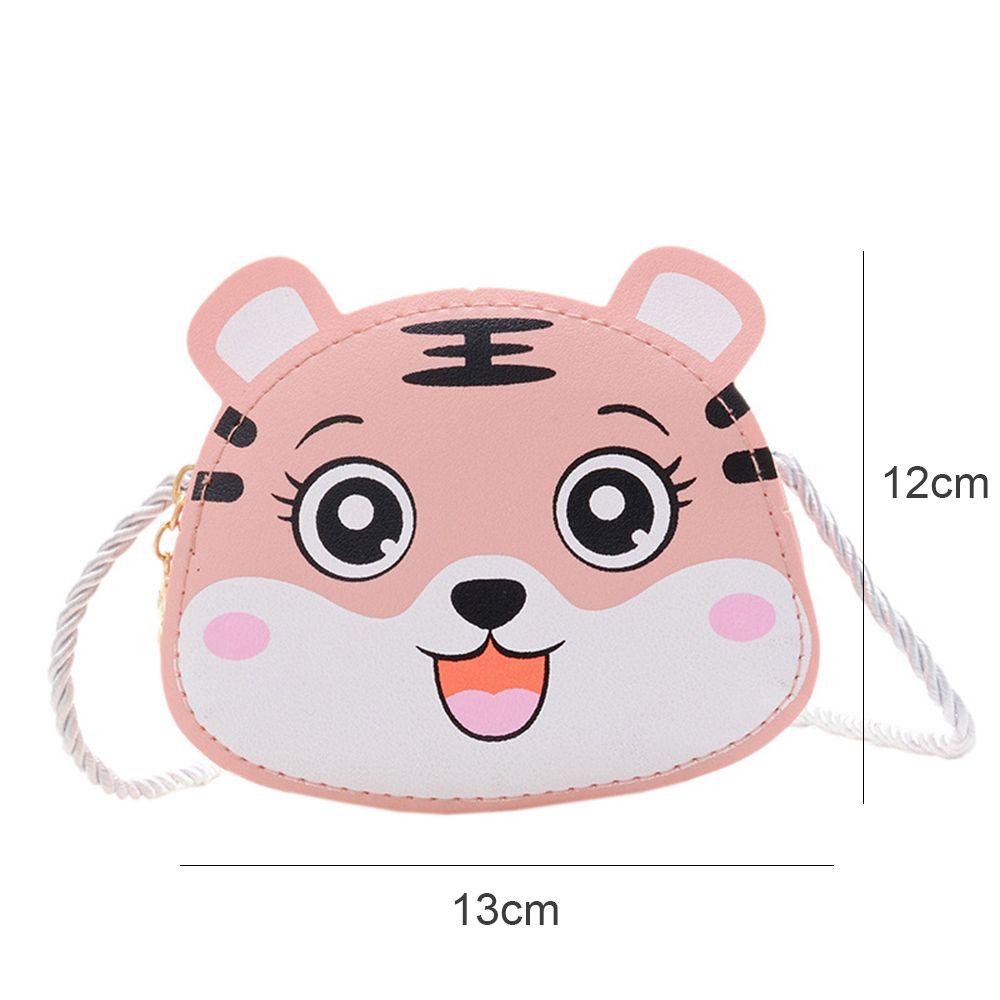 Daphne Túi Đeo Chéo Vai Mini Hình Hổ Hoạt Hình Dễ Thương Dành Cho Trẻ Em