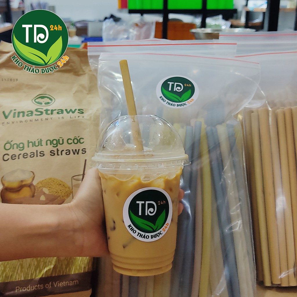 Ống hút tre tự nhiên 100%, tái sử dụng nhiều lần, an toàn sức khỏe, thân thiện với môi trường, thay thế ống hút nhựa.