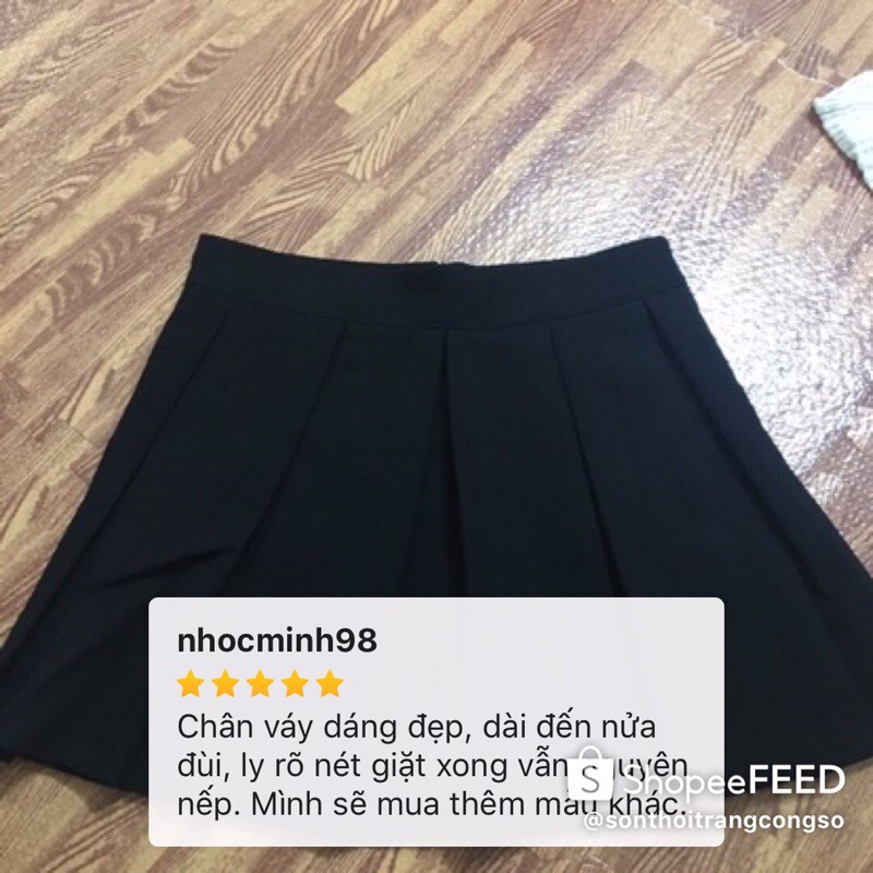 Chân váy xếp ly dáng ngắn tennis có quần trong váy | BigBuy360 - bigbuy360.vn