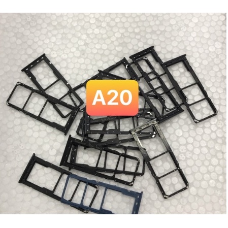 Khay sim điện thoại samsung A20