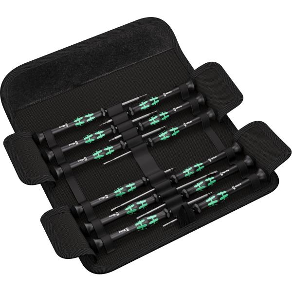 Bộ tua vít điện tử đa năng 12 chiếc Kraftform Micro - Wera 05073675001