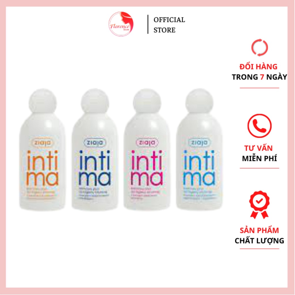 DUNG DỊCH VỆ SINH phụ nữ Intima Ziaja 200ml