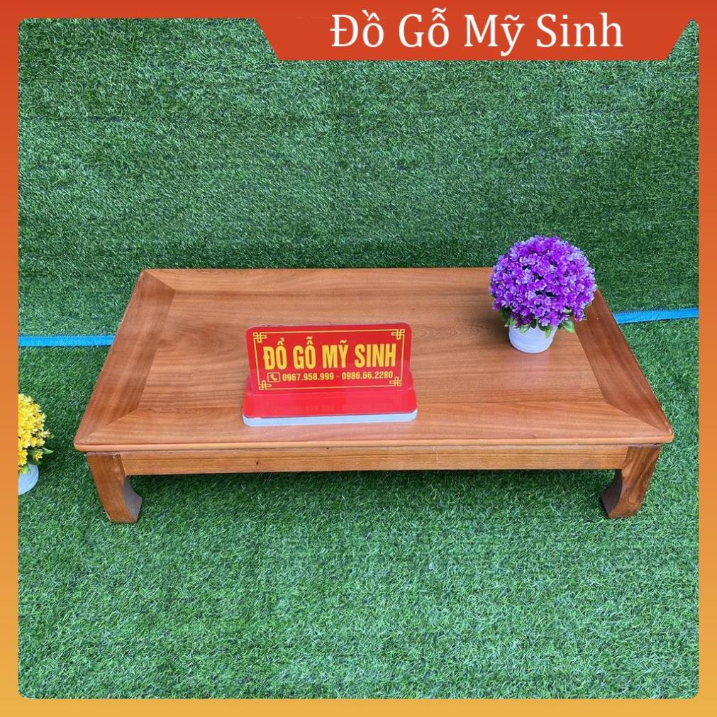 Bàn ăn nhật osin ăn cơm bàn trà phòng khách gia đình gỗ xoan đào, Đồ gỗ nội thất cao cấp Mỹ Sinh