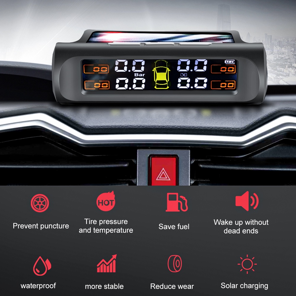 Thiết Bị Báo Động Áp Suất Lốp Xe Hơi TPMS