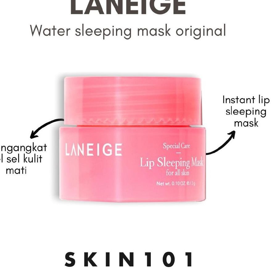 (Hàng Mới Về) Mặt Nạ Ngủ Cho Môi Laneige 3 Ngăn Tiện Dụng | BigBuy360 - bigbuy360.vn