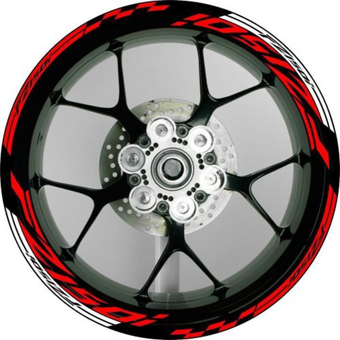 Miếng dán trang trí bánh xe yamaha FZ150i vixion 17 chất lượng cao