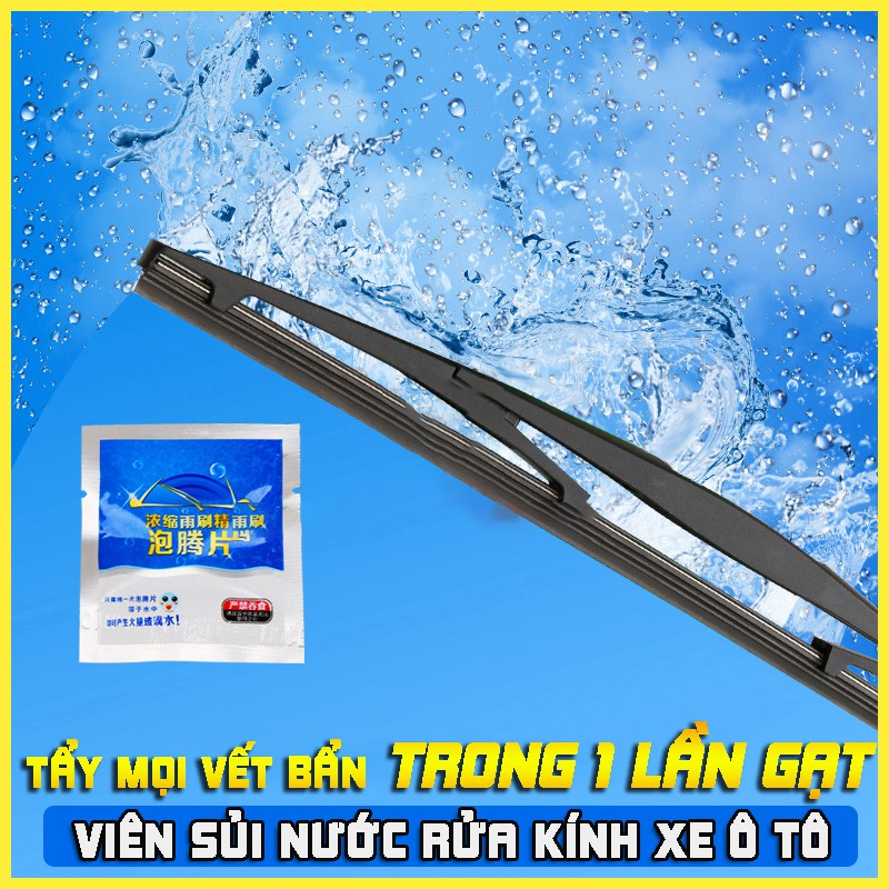 Viên sủi rửa kính xe ô tô, viên pha nước rửa kính xe hơi siêu sạch (1 Viên)(1 viên = 4L)