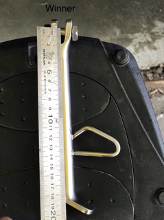 Chân chống inox 304 xe winner