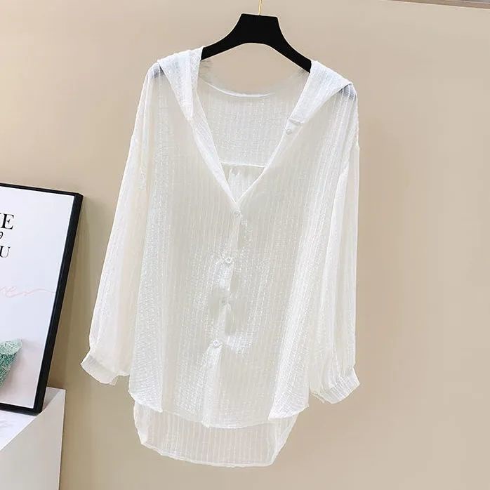 Jiashucheng Bộ Áo Sơ Mi Ba Dây Ôm Eo Nhỏ Phong Cách Mới Mùa Hè Cho Nữ