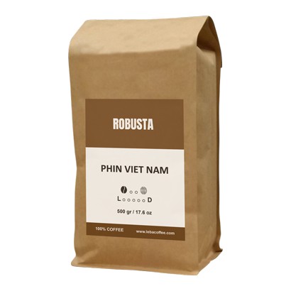 Cafe robusta pha phin - 500gr