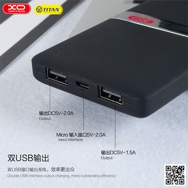 Pin Sạc Dự Phòng 10000mah XO - PB16 (Bảo Hành 12 tháng)