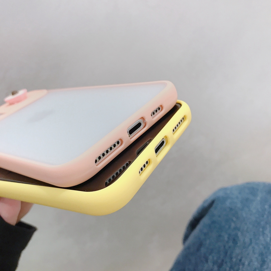 Ốp điện thoại mềm hình quả bơ / đào thiết kế nắp trượt 3D cho iPhone 7 8 X XS XR MAX 10 11 Pro Plus 12Pro Max
