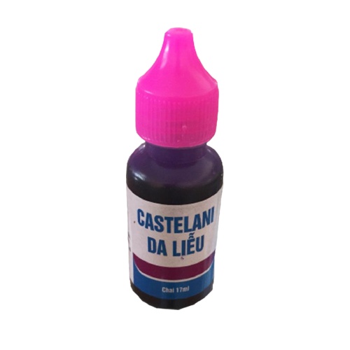 CASTELANI DA LIỄU BỎNG DẠ, LỞ LOÉT, VIÊM DA MỦ, CHỐC ĐẦU, SÁT KHUẨN