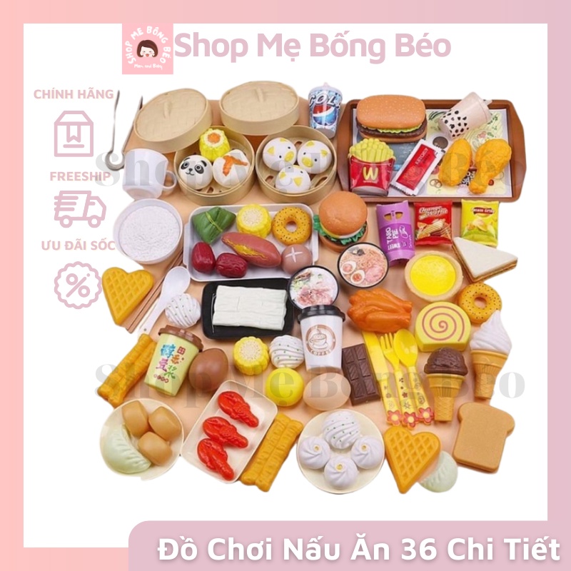 Bộ Đồ Chơi Nấu Ăn 88 Chi Tiết Cho Bé Yêu