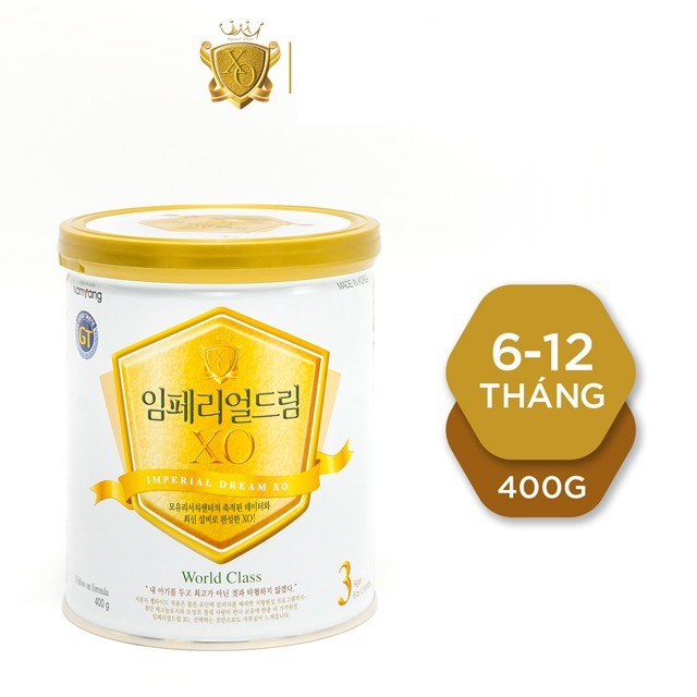 [Siêu Sale] Sữa XO Imperial Dream 800g số 3 &amp; 4&amp; Kid. Chống táo bón vượt trội. Nhập khẩu Hàn Quốc[Số 3 Date 08/2022]