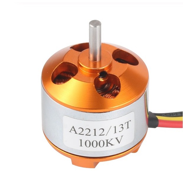 [Nhiều lựa chọn KV] Motor brushless A2212 1000kv, 1400kv, 2200kv, 2700kv (3 pha, không chổi than) RC - Luân Air Models