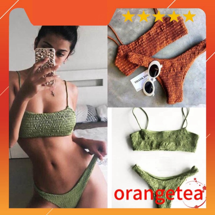 Bikini hai mảnh có mút thời trang mùa hè cho nữ - SIÊU HOT