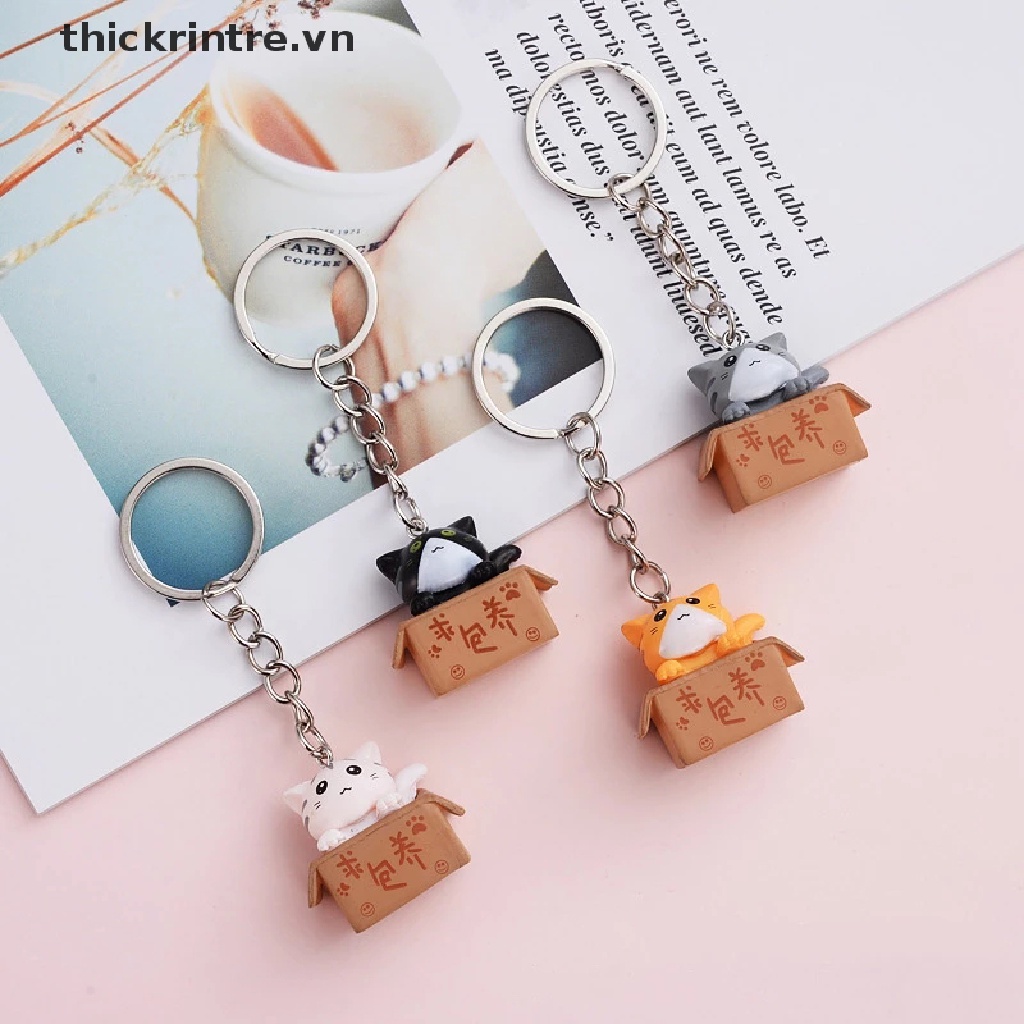 Móc Khóa Hình Mèo Con Xinh Xắn Thời Trang