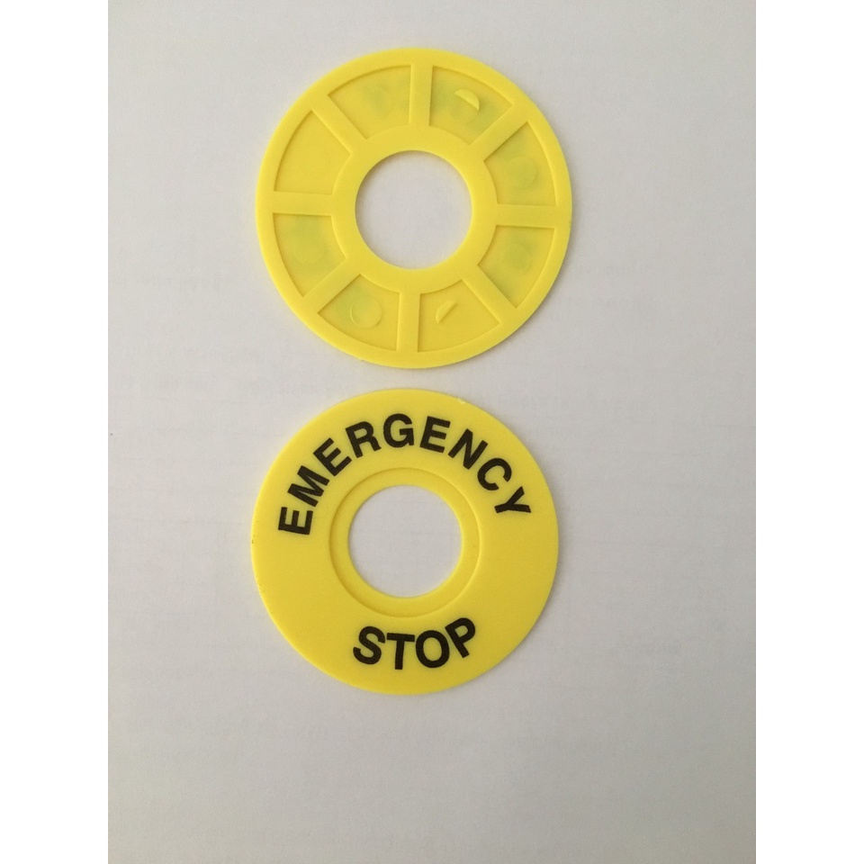 Đai mác nút dừng khẩn, Đai Emgency Stop