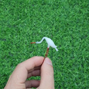 Cò Trang Trí Tiểu Cảnh Hồ Cá, Bể Cá Cảnh - Tiểu Cảnh Trang Trí