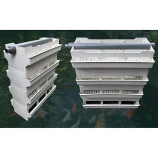 Dàn Bakki Lọc Mưa Hồ Cá Koi 4 Tầng