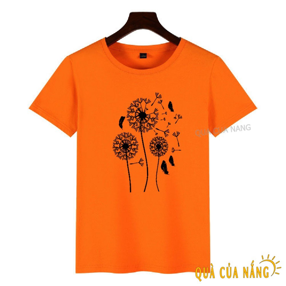 Áo Thun Nữ Tay Ngắn Lá Bồ Công Anh May Mắn AT-025 | BigBuy360 - bigbuy360.vn