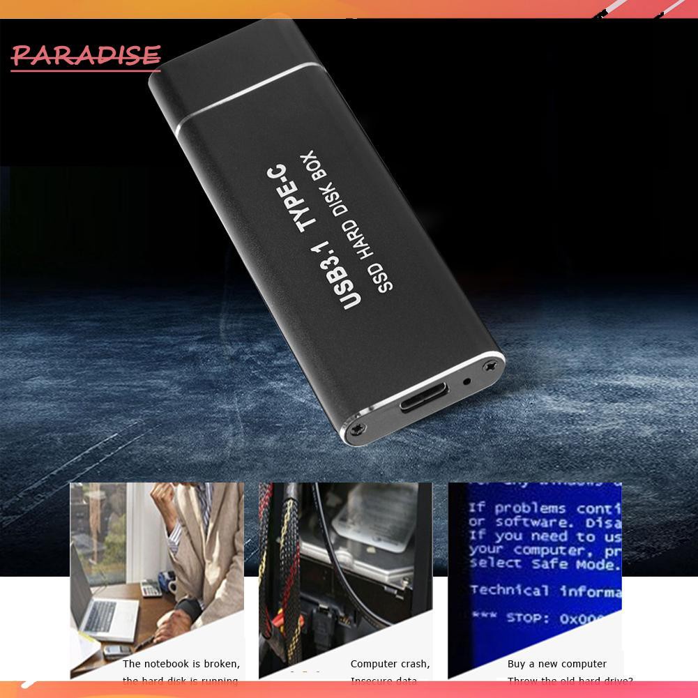 Hộp Đựng Ổ Cứng Ssd Usb3.1 Type C Sang M.2 Ngff | BigBuy360 - bigbuy360.vn