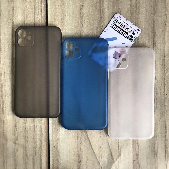 Ốp lưng iPhone 11 nhựa mỏng