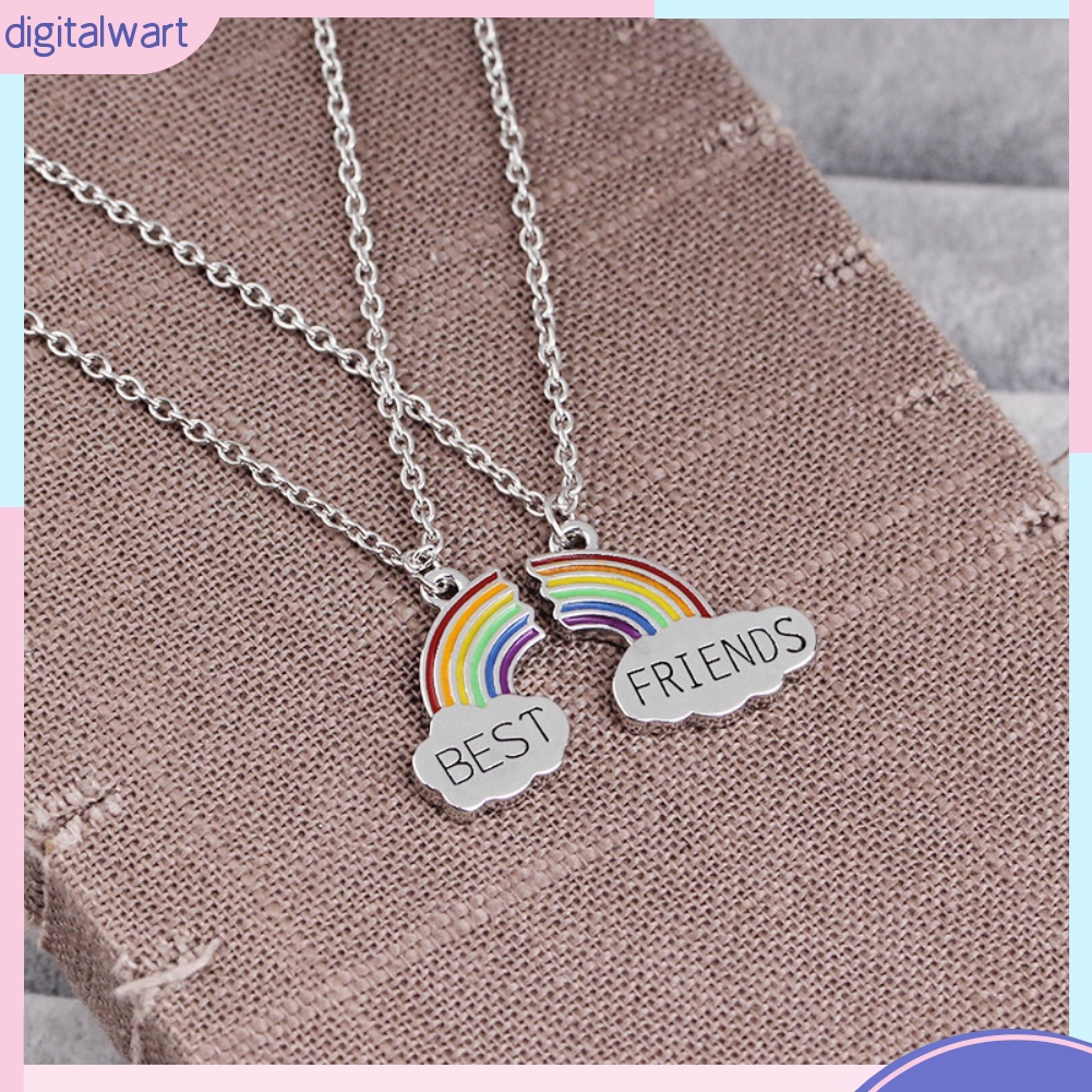 Set 2 Dây Chuyền Mặt Ghép Hình Trái Tim Cho Cặp Đôi